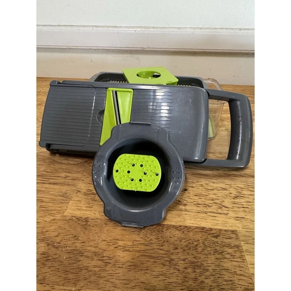 6-in-1 Mandoline Spiralizer Food Slicer - Black